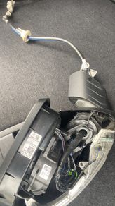 Golf left mirror part
