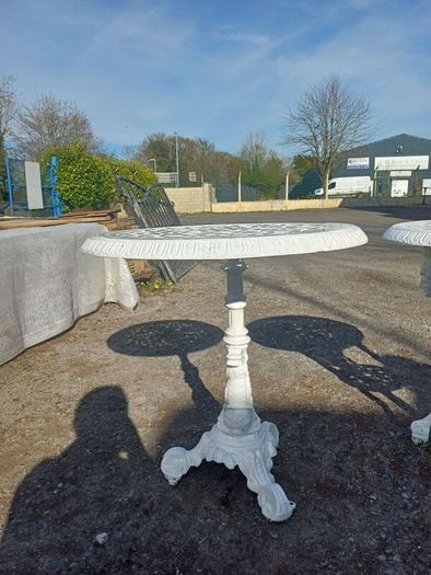 cast iron tables