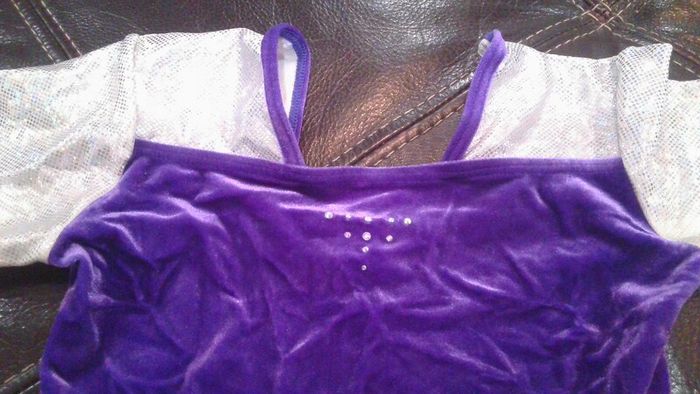 Three leotards for gymnastics
