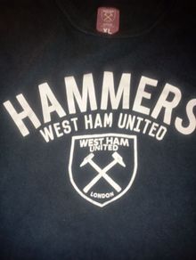 West ham t shirt  size XL