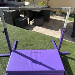 Adjustable Gymnastics Bar with Mat