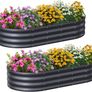 Metal Planter Box x 2 Image 2