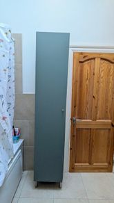 IKEA tall bathroom cabinet