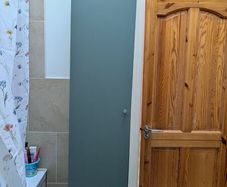 IKEA tall bathroom cabinet