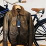 Ralph Lauren Iconic G-1 Bomb Leather Jacket Image 6