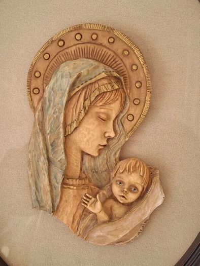 Art  - Vintage Madonna and Child,,