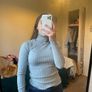 Women grey sweater Image 5