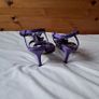 coast bridal heels Size 7 eu 41 purple leather In new condition Image 7