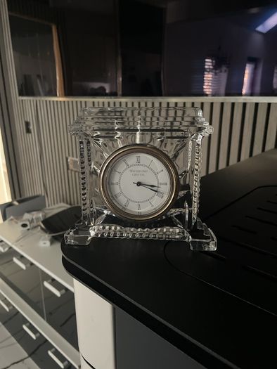 waterford crystal clock