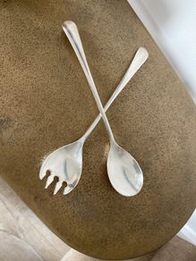 Salad Servers Cutlery. Dining