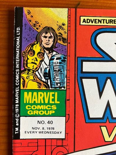 Comic: 'Star Wars Weekly' no. 40 / 1978