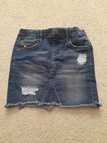 Denim mini skirt 7Y