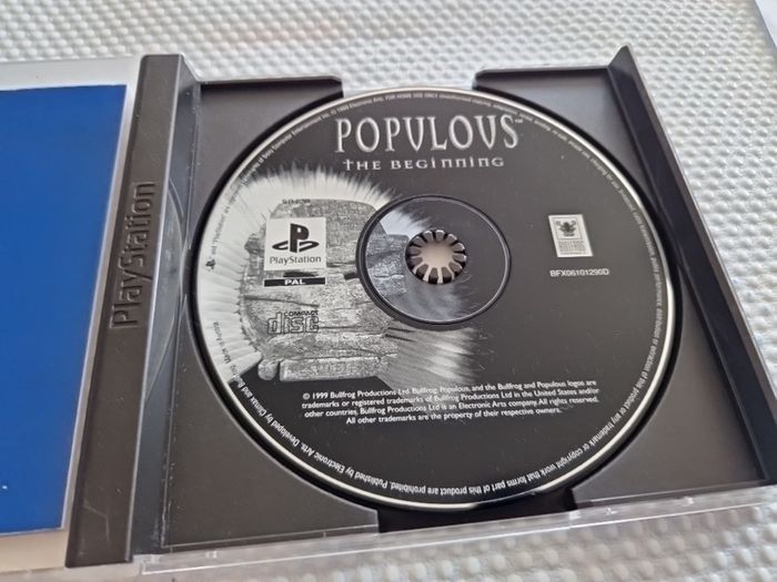 Populous PlayStation1 Ps1 PlayStation2 Ps2 Games Original