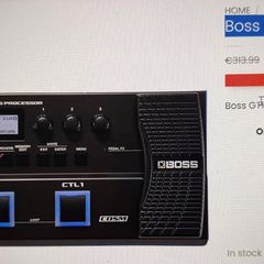 boss GT1 multi effects