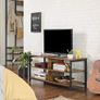 New TV Console Display Unit With 4 Shelves - FREE P&P Image 2