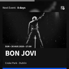 2 tickets for BON JOVI