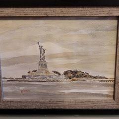 new york watercolour