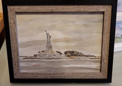 new york watercolour