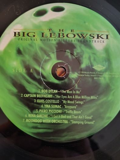 Various - The Big Lebowski (Original Motion Picture Soundtrack) Vinyl LP (2015) 180G Reissue EX+