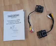 Two cameras for nest boxes