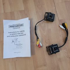 Two cameras for nest boxes