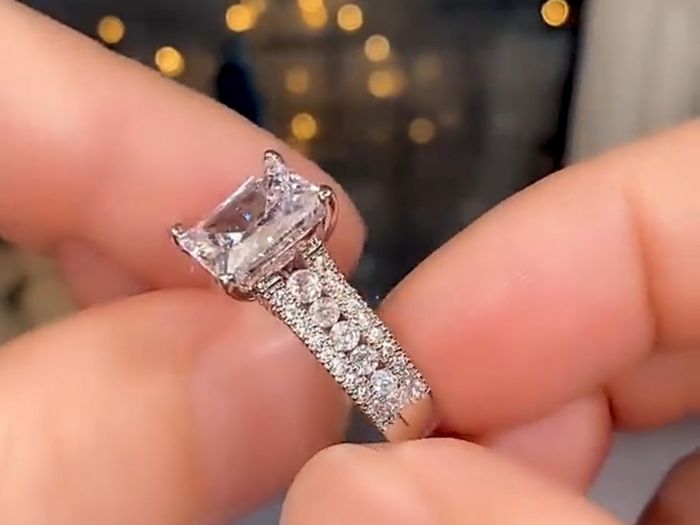 Sterling Silver Solitaire Ring