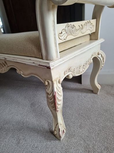 Stunning Carved Bench