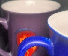 2 X Mcm Poole Mugs Never Used