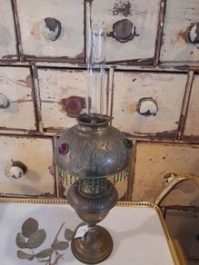 Brass Oil Lamp