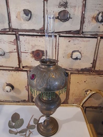 Brass Oil Lamp