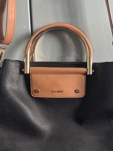 Women's Black and Brown Aldo Handbag