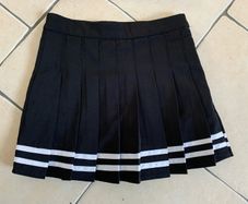 Pleated Mini Skirt Small
