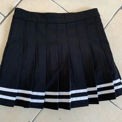 Pleated Mini Skirt Small