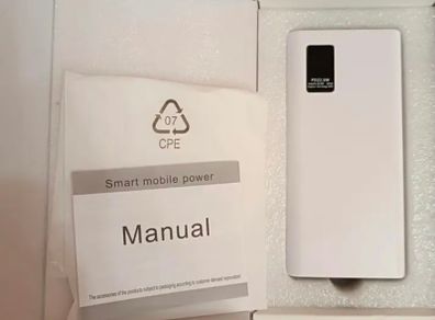 20,000mah bygd 22.5w pd power bank in box w/ cables