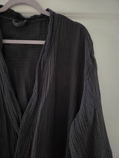 H&M muslin dressing gown s/m