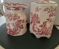 Mason's jar and jug