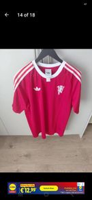 Manchester United retro addidas originals T-shirt