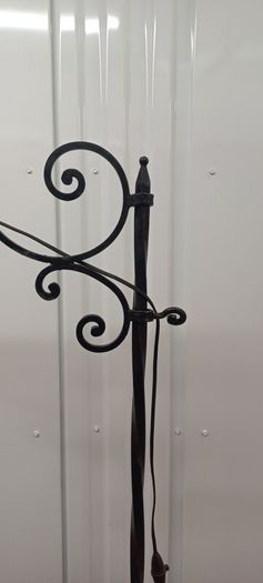 Freestanding wrought iron 60s working floor lamp - beautiful