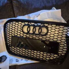 Audi A6 C7 Rs6 style Grille - Black edition honeycomb