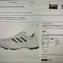 Adidas tech response 3.0 wide golf shoes 6.5-7 Image 5