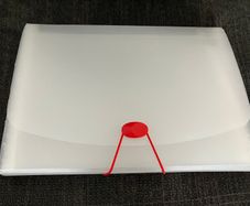 expanding file folder  clear compartments