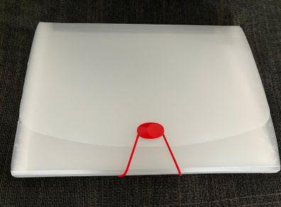 expanding file folder  clear compartments