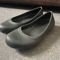 Women's At Work Slip Resistant Ballet Flats Crocs UK3