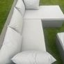 patio sofa, footstool, cushions & cover Image 4