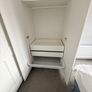 Great condition white 3 door wardrobe with mirror Image 7
