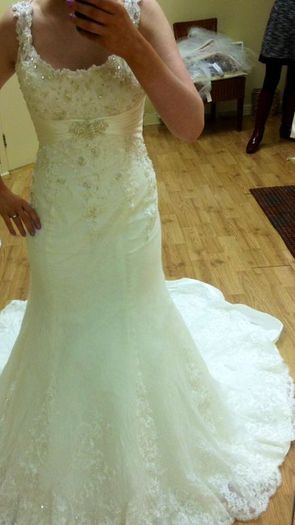 David Tutera Wedding Dress, Size 8