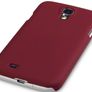 New Samsung I9500 Galaxy S4 Hybrid Rubberised Back Case Cover Black Image 7