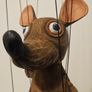Mouse Czech Handmade Wooden Marionette Image 6