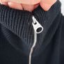 ARKET Wool Cotton Half Zip Jumper Image 7