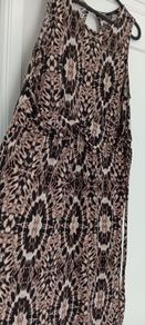 Tie Dye Print Dress